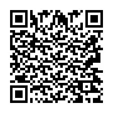 QR код за телефонен номер +2693423919