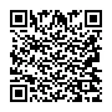 QR код за телефонен номер +2693423923