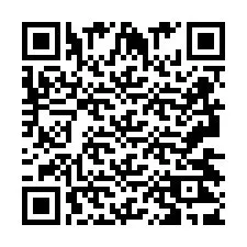 QR код за телефонен номер +2693423931