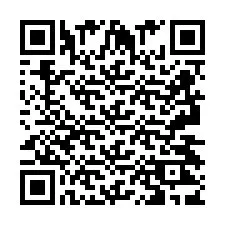 Código QR para número de teléfono +2693423938