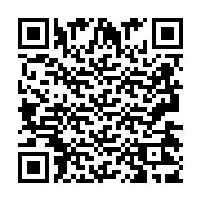 Codice QR per il numero di telefono +2693423981