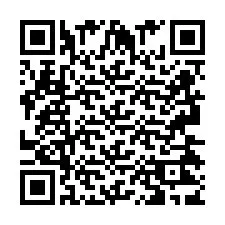 Codice QR per il numero di telefono +2693423982