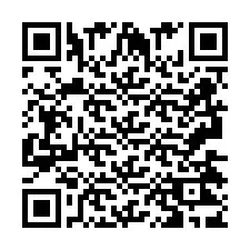 Codice QR per il numero di telefono +2693423991