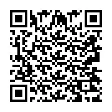 QR код за телефонен номер +2693423994