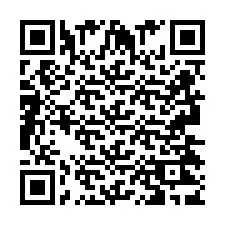 Código QR para número de telefone +2693423996