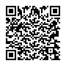 QR Code pour le numéro de téléphone +2693424002