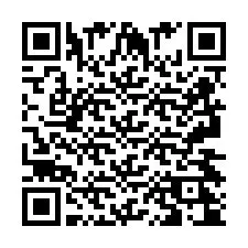 QR Code pour le numéro de téléphone +2693424028