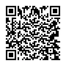 QR код за телефонен номер +2693424067