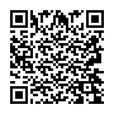 QR код за телефонен номер +2693424074