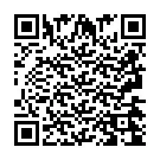 QR код за телефонен номер +2693424080