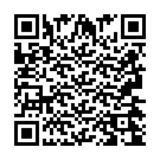 Codice QR per il numero di telefono +2693424083