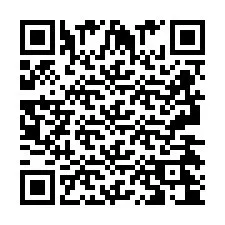 QR код за телефонен номер +2693424088