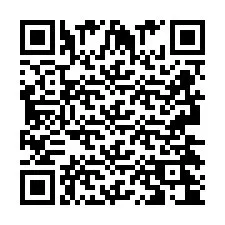 Codice QR per il numero di telefono +2693424096