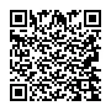 QR-koodi puhelinnumerolle +2693424097