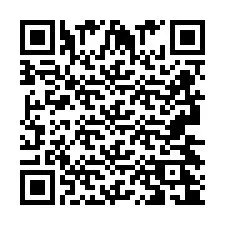 Codice QR per il numero di telefono +2693424127