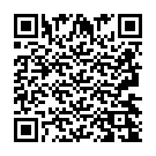 Codice QR per il numero di telefono +2693424130