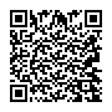 QR Code pour le numéro de téléphone +2693424133