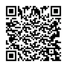 QR код за телефонен номер +2693424135