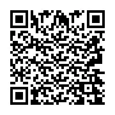 QR код за телефонен номер +2693424158