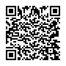 QR код за телефонен номер +2693424178