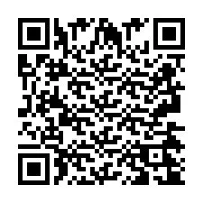 QR Code pour le numéro de téléphone +2693424184