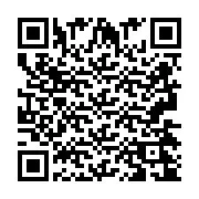 Codice QR per il numero di telefono +2693424195