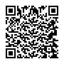 Codice QR per il numero di telefono +2693424247