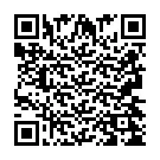 QR-koodi puhelinnumerolle +2693424263