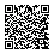 Codice QR per il numero di telefono +2693424316