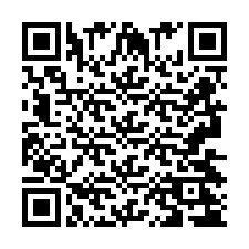 QR-koodi puhelinnumerolle +2693424335