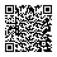 Codice QR per il numero di telefono +2693424399