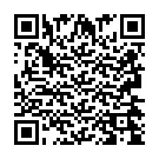 Código QR para número de teléfono +2693424482