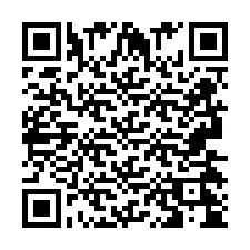 QR-koodi puhelinnumerolle +2693424487