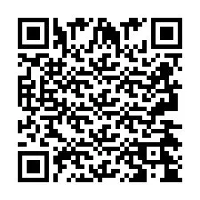 QR-code voor telefoonnummer +2693424488