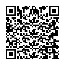 QR код за телефонен номер +2693424492