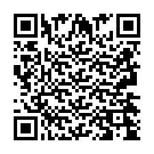 QR Code pour le numéro de téléphone +2693424494