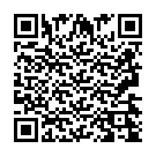 QR-koodi puhelinnumerolle +2693424501