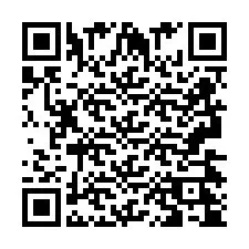 Código QR para número de teléfono +2693424505