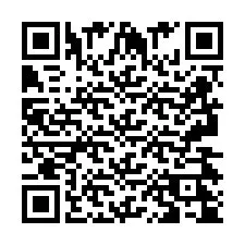 Código QR para número de teléfono +2693424508