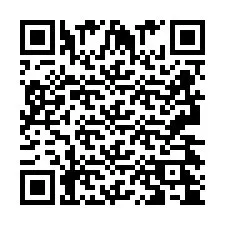 Kod QR dla numeru telefonu +2693424509