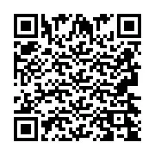 QR-code voor telefoonnummer +2693424517