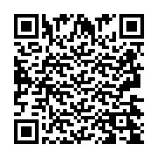 QR Code pour le numéro de téléphone +2693424540