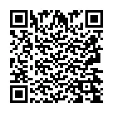 Código QR para número de teléfono +2693424548