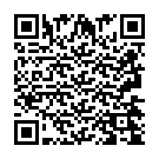 QR код за телефонен номер +2693424590