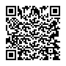 Código QR para número de teléfono +2693424622