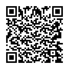 QR-koodi puhelinnumerolle +2693424624