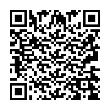 QR код за телефонен номер +2693424640