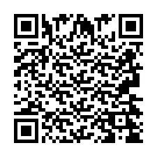 QR-koodi puhelinnumerolle +2693424643