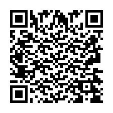 Código QR para número de teléfono +2693424644