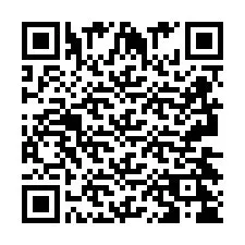 QR код за телефонен номер +2693424664